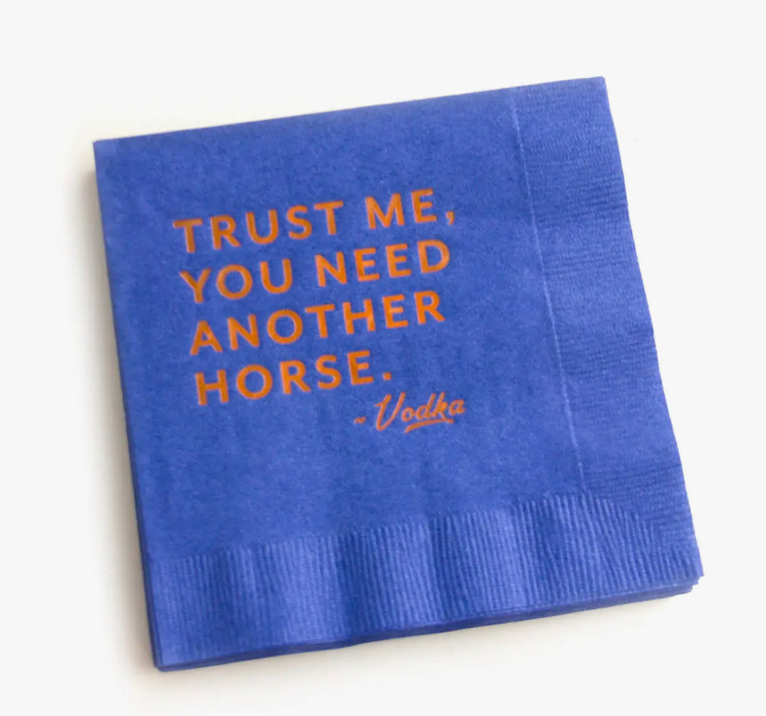 TRUST ME COCKTAIL NAPKINS