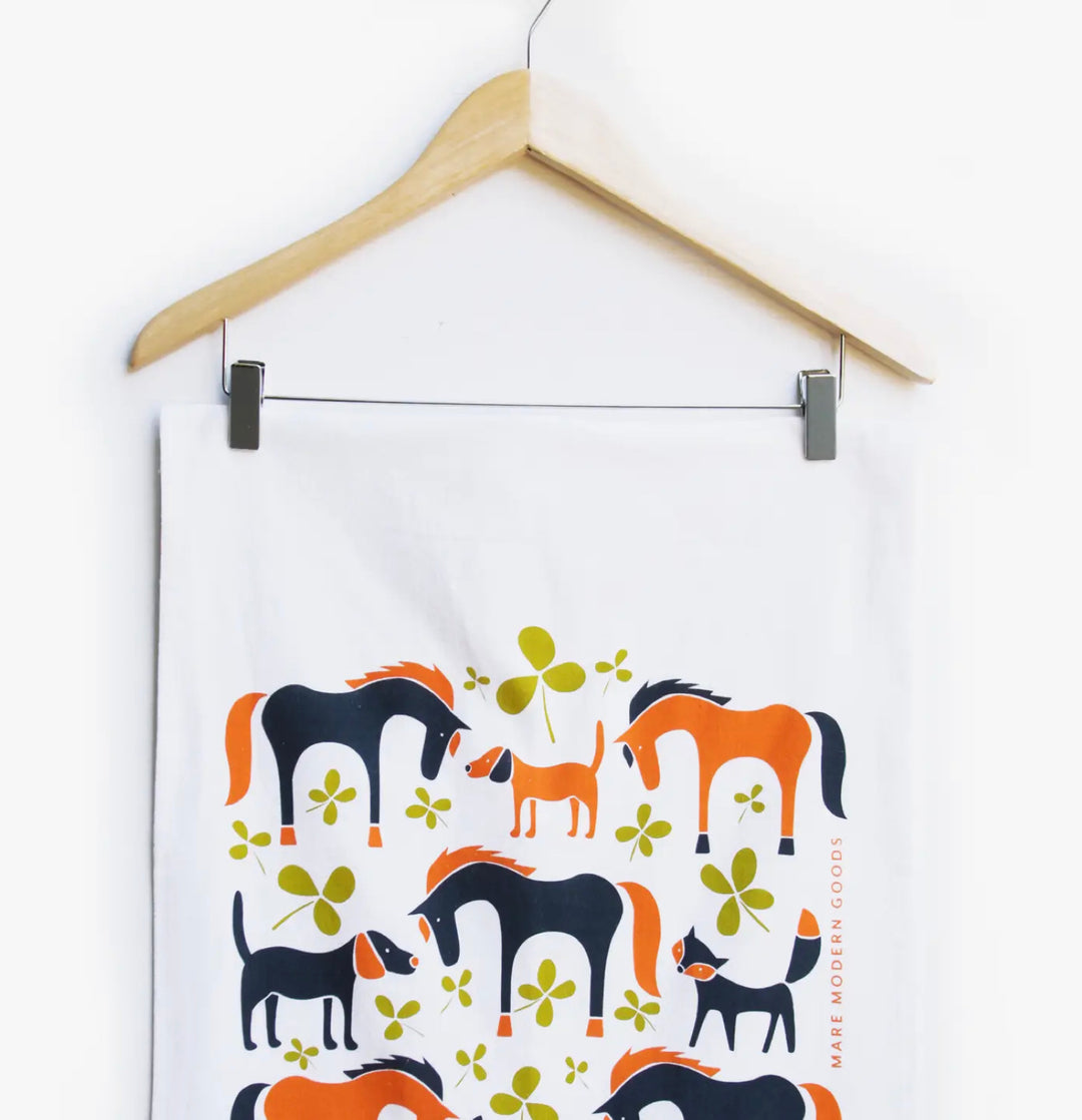 FOXY TEA TOWEL