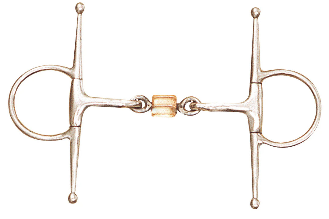 Centaur® Stainless Steel Full Cheek Bit with Copper Mouth