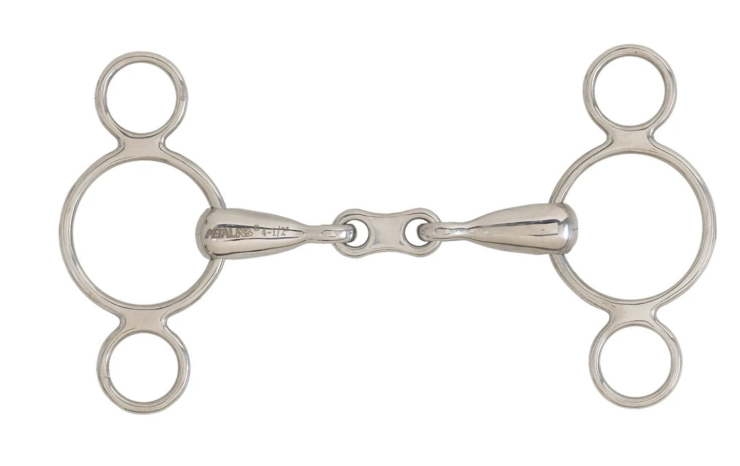 Centaur® Pessoa 2-Ring French Mouth Elevator Gag Bit