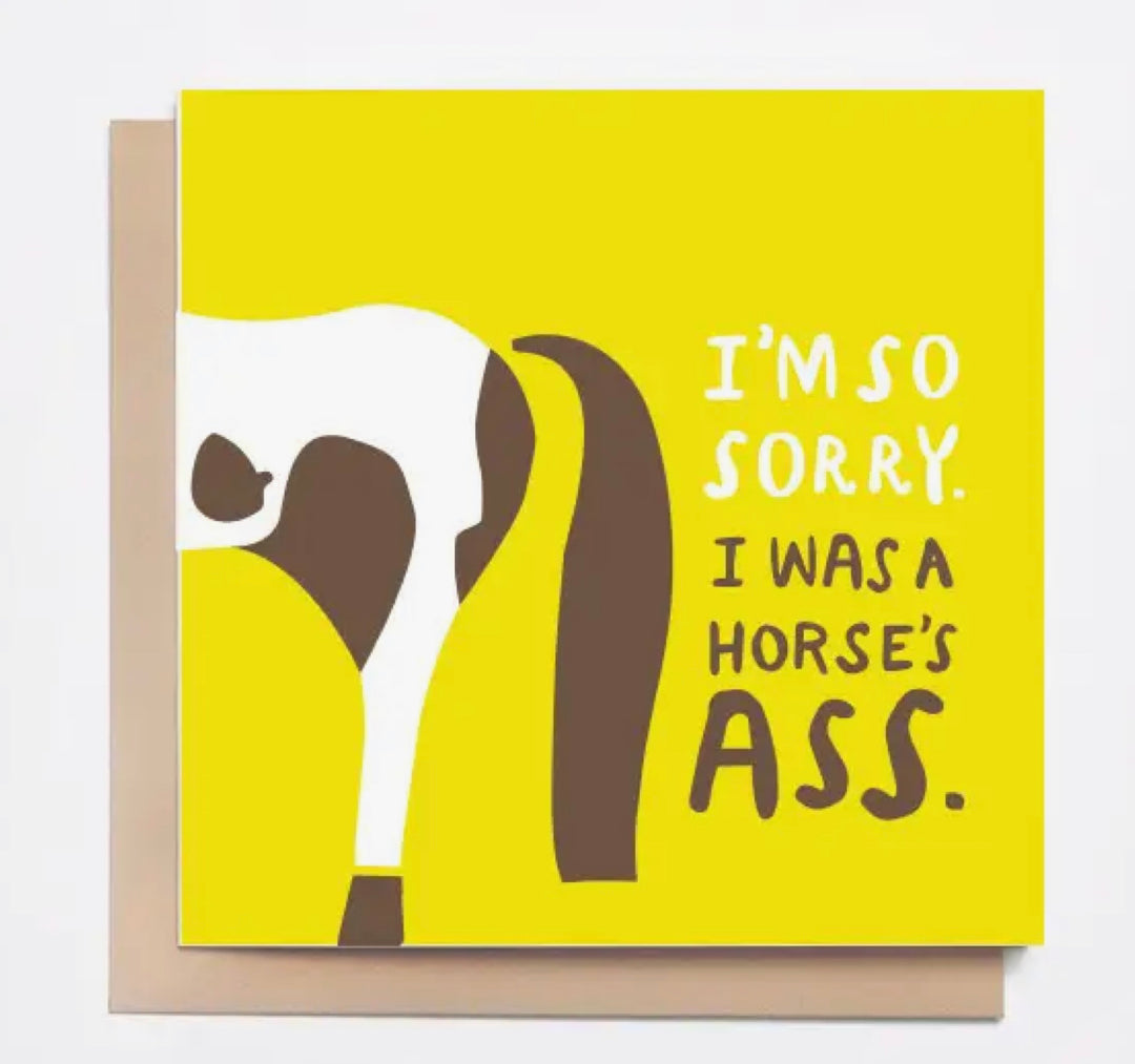 I’M SORRY CARD