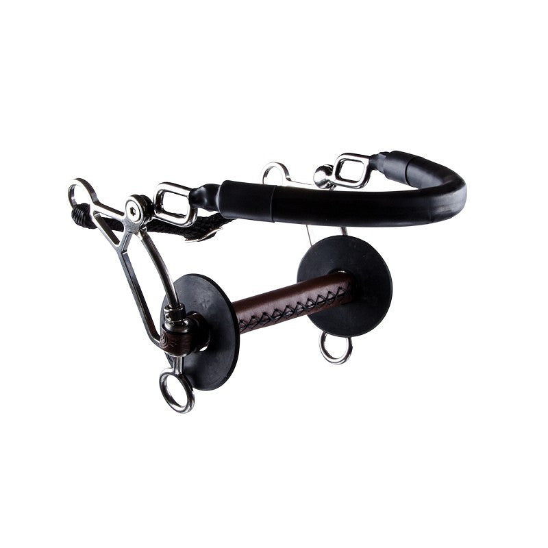 TRUST Leather hackamore combi short-straight