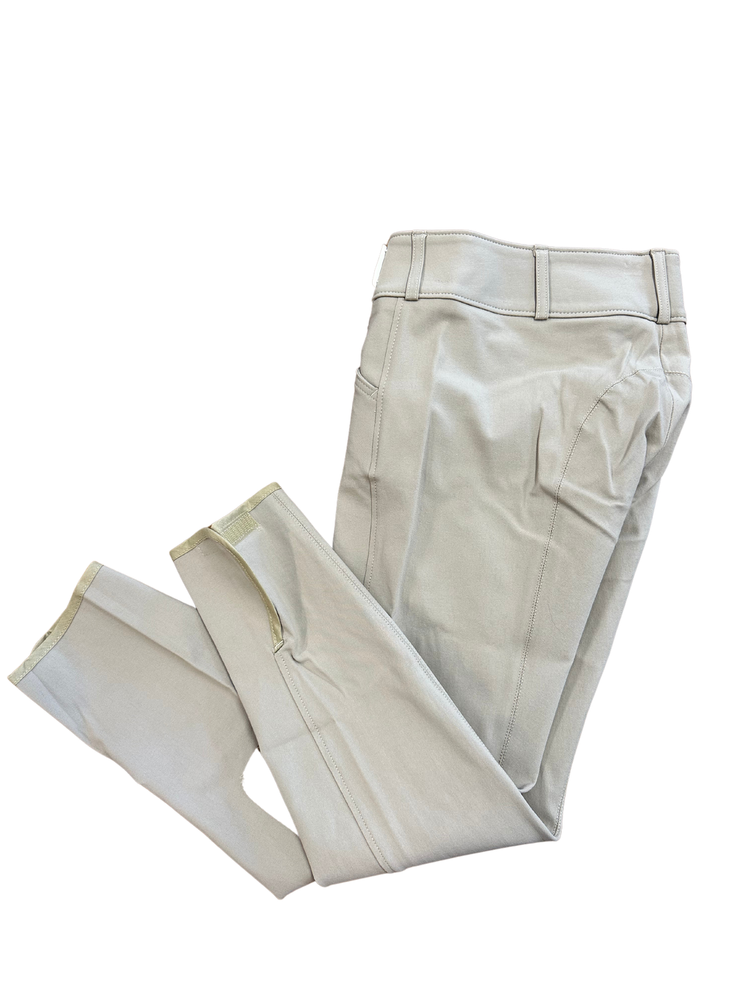 PRE-LOVED TAILORED SPORTSMAN GIRLS FRONT ZIP LOW RISE BREECHES.