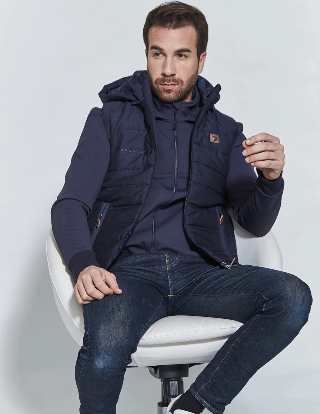 HARCOUR MEN'S JOHNNY VEST