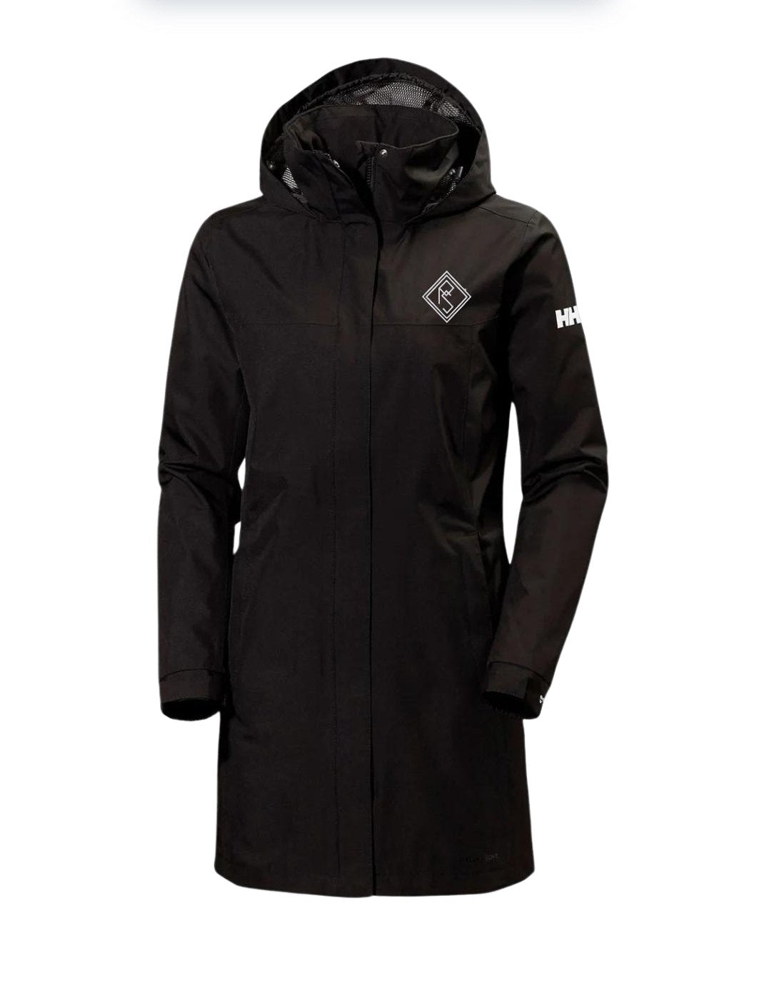 Parkside H/H W Aden Long Coat Black L