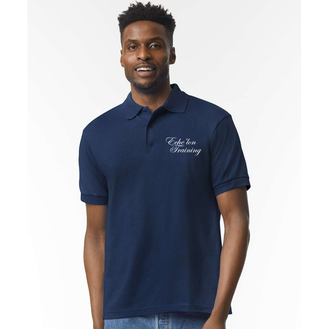 ECHE'LON PORT MERCER + METTLE MEN'S POLO SHIRT