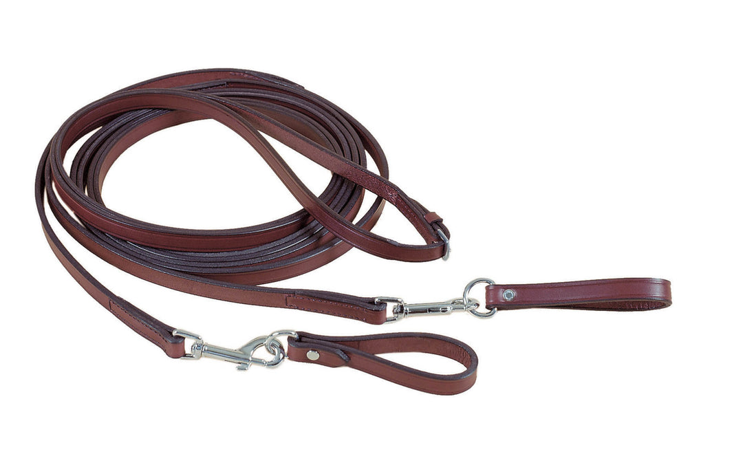 LONG DRAW REINS WITH SNAPS