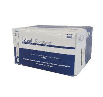 IDEAL® SYRINGES 6 CC LUER SLIP SOFT PACKED 100/PKG