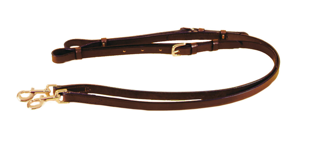 3/4" LEATHER SIDE REINS