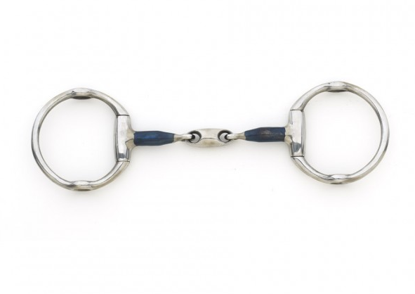 CENTAUR BLUE STEEL OVAL LINK GAG