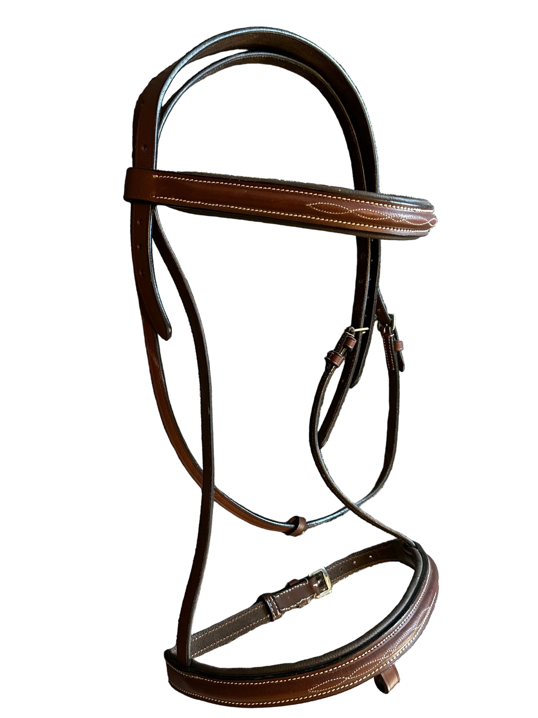 PRE-LOVED FANCY STITCH RAISED HUNTER BRIDLE