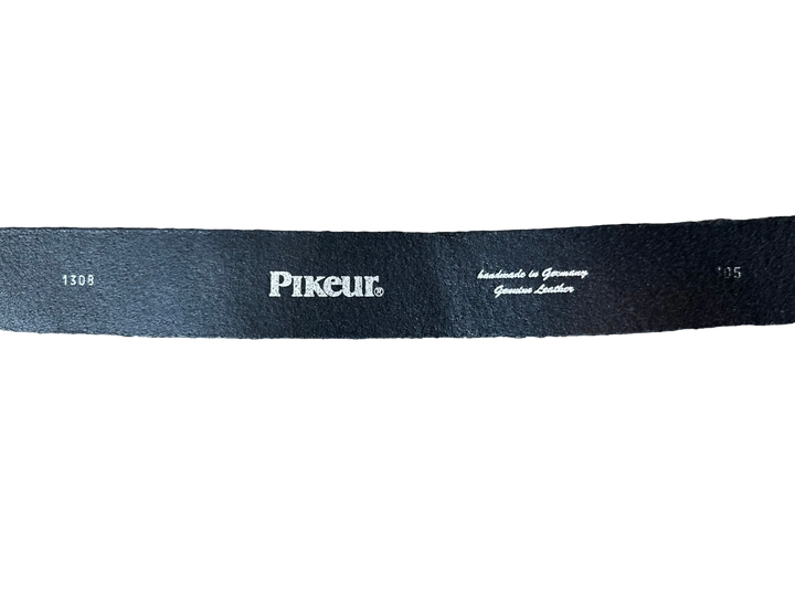 PRE-LOVED PIKEUR LEATHER BELT - 42”