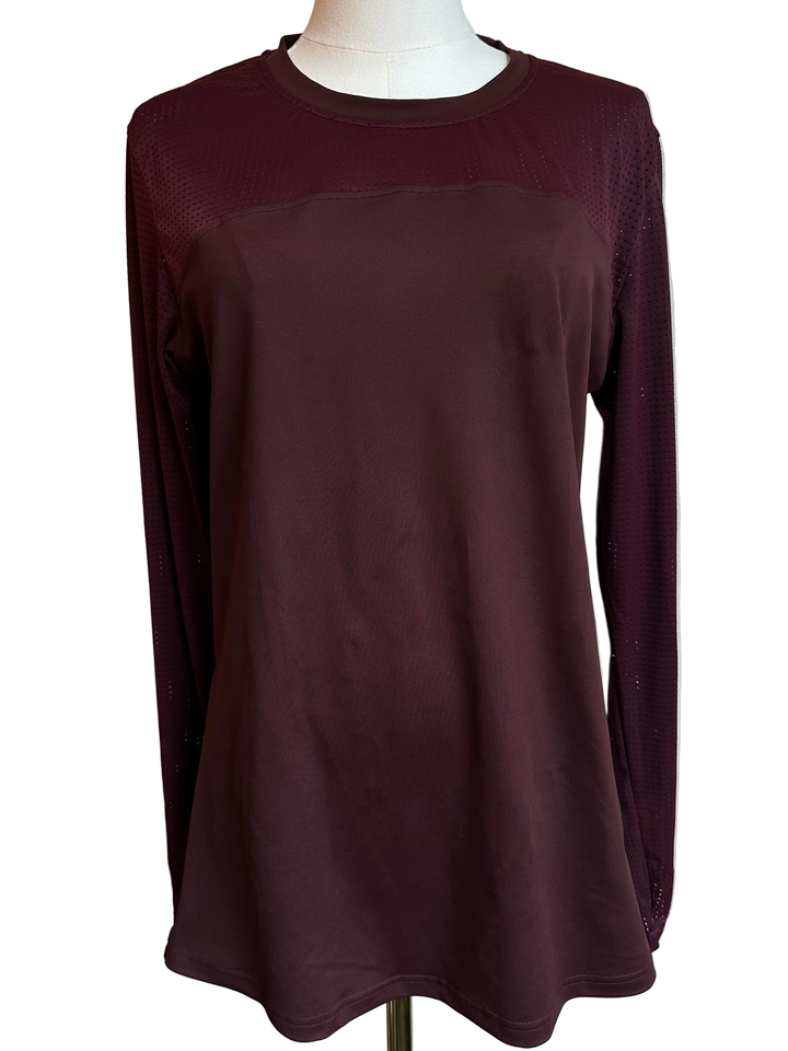 PRE-LOVED THE MODERN HORSE LONG SLEEVE JERSEY MESH SHIRT