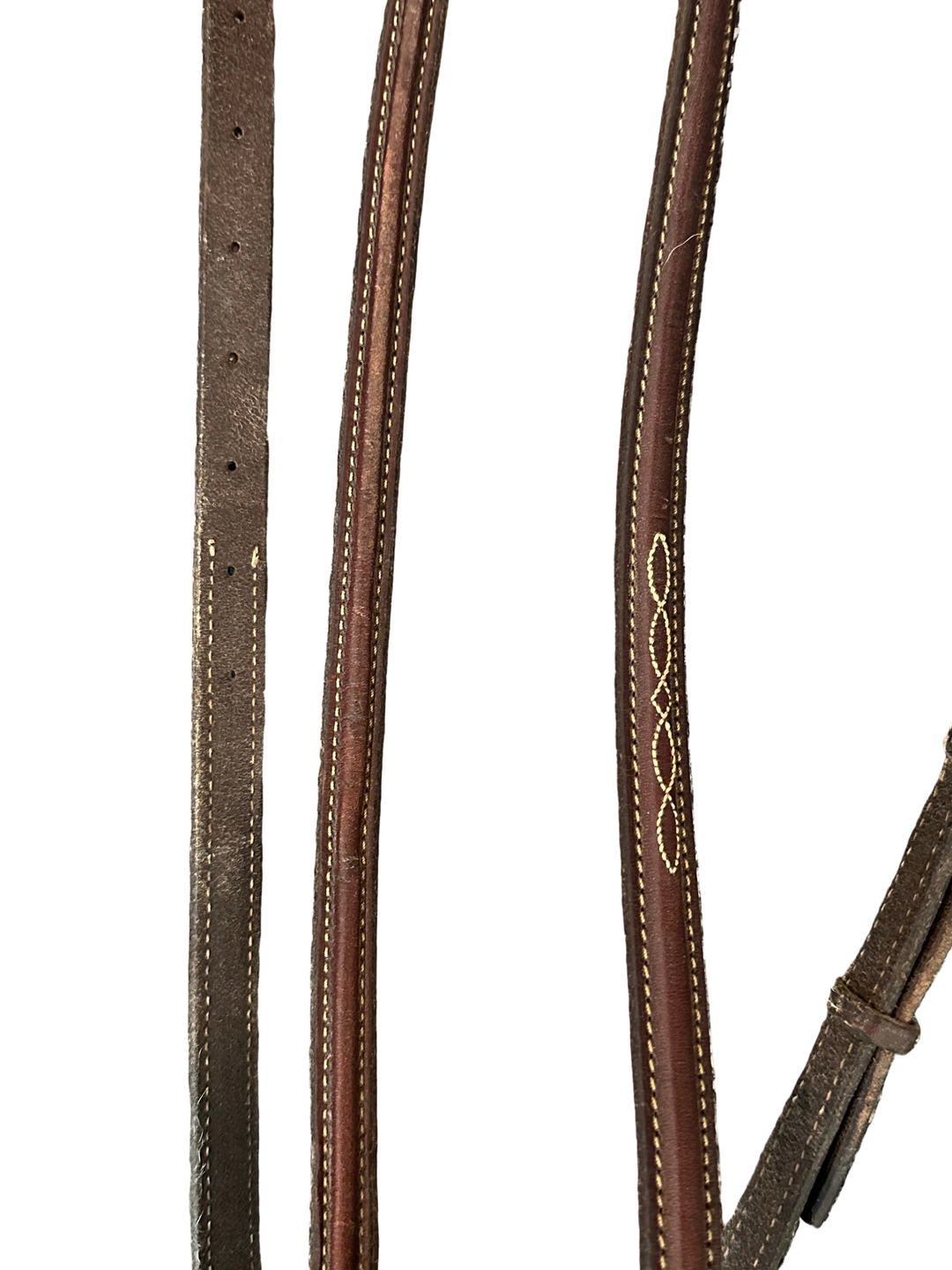 PRE-LOVED EDGEWOOD FANCY STITCH STANDING MARTINGALE