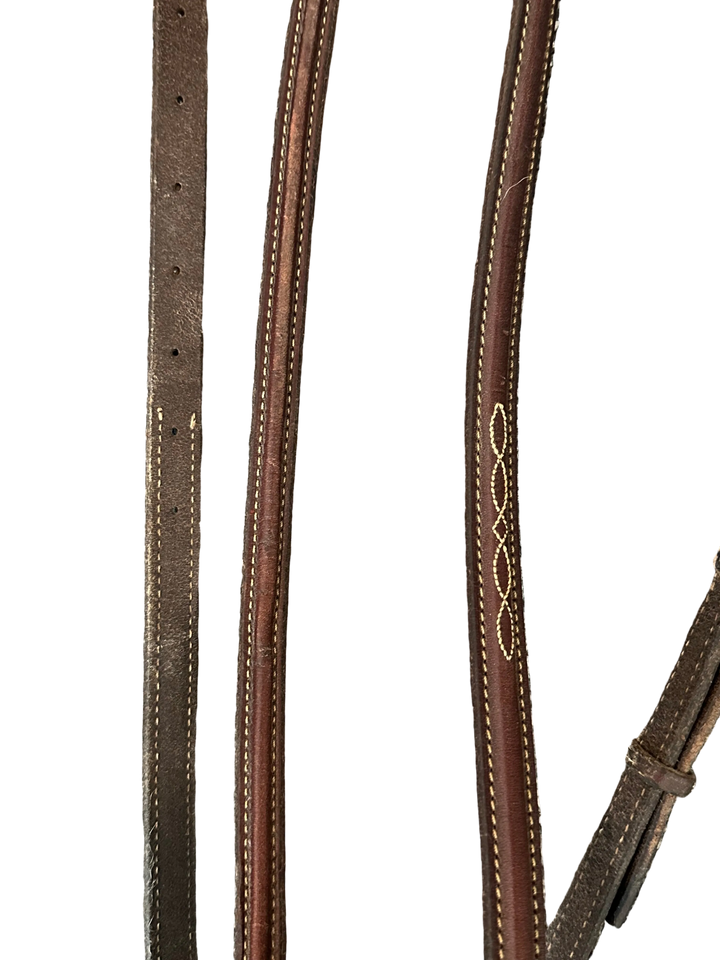 PRE-LOVED EDGEWOOD FANCY STITCH STANDING MARTINGALE