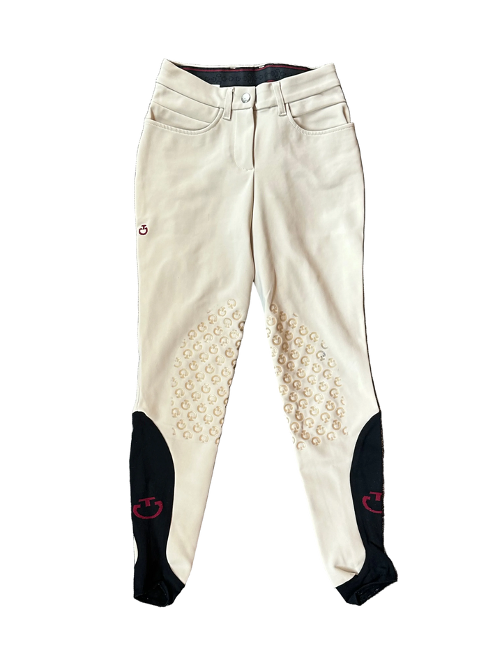 PRE-LOVED CAVALLERIA TOSCANA KNEE PATCH RIDING BREECHES - IT36