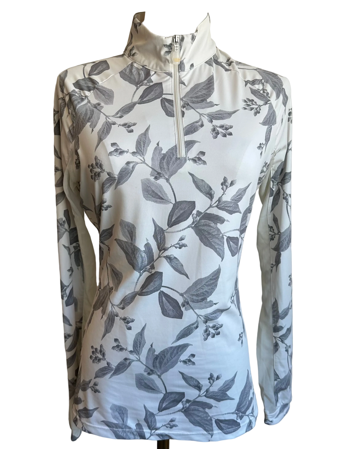 PRE-LOVED KASTEL 1/4 ZIP LONG SLEEVE SHIRT