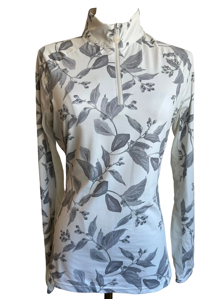 PRE-LOVED KASTEL 1/4 ZIP LONG SLEEVE SHIRT