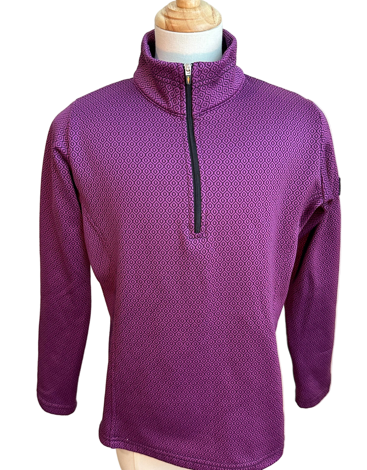 PRE-LOVED KIDS KERRITS SNAFFLE LINKS FLEECE HALE ZIP RIDING TOP