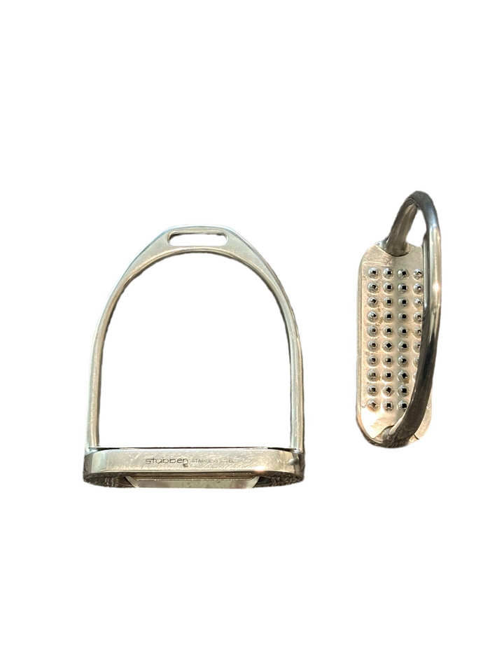 PRE-LOVED STUBBEN STAINLESS STEEL STIRRUPS