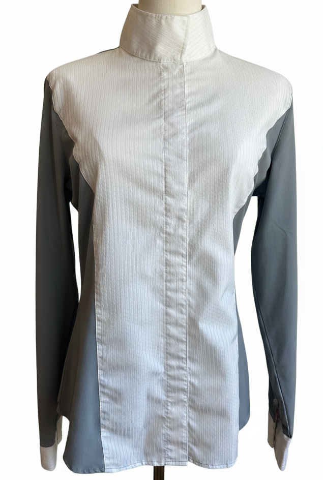 PRE-LOVED RJ CLASSICS PRESTIGE WINDSOR PANEL SHOW SHIRT - L