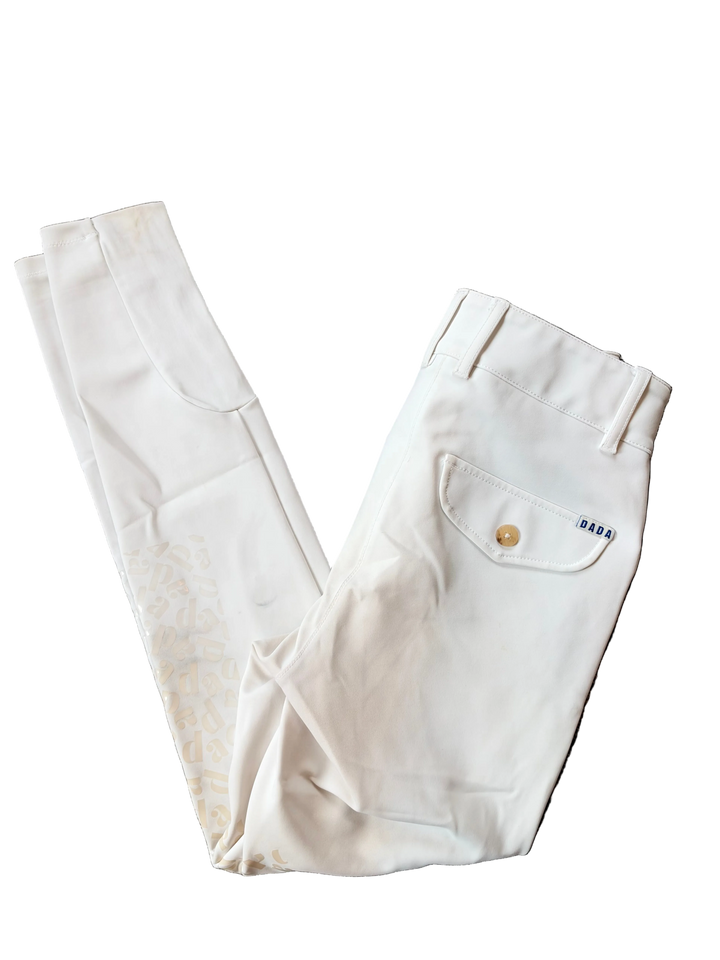 PRE-LOVED DADA SPORT GIOVANI GRIP KNEE GRIP BREECHES - FR32