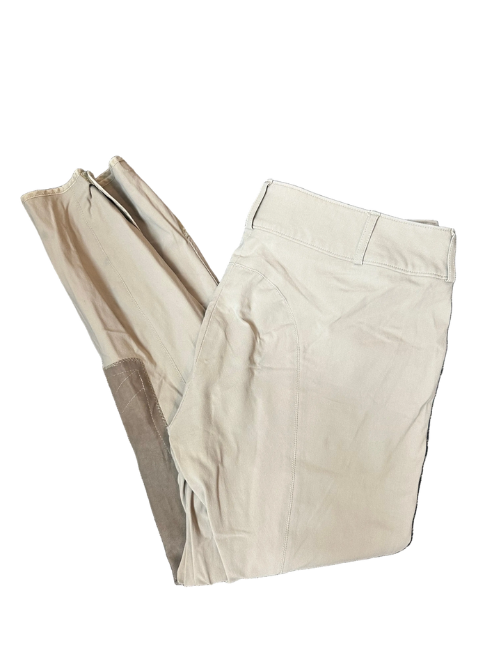 PRE-LOVED TAILORED SPORTSMAN TROPHY HUNTER SIDE ZIP BREECHES - 34R