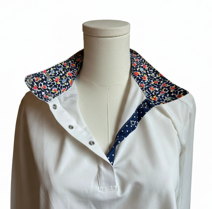 PRE-LOVED RJ CLASSICS CLASSIC COOL STRETCH PRESTIGE COLLECTION SHOW SHIRT - XL