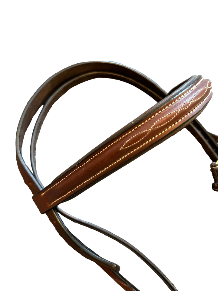 PRE-LOVED FANCY STITCH RAISED HUNTER BRIDLE
