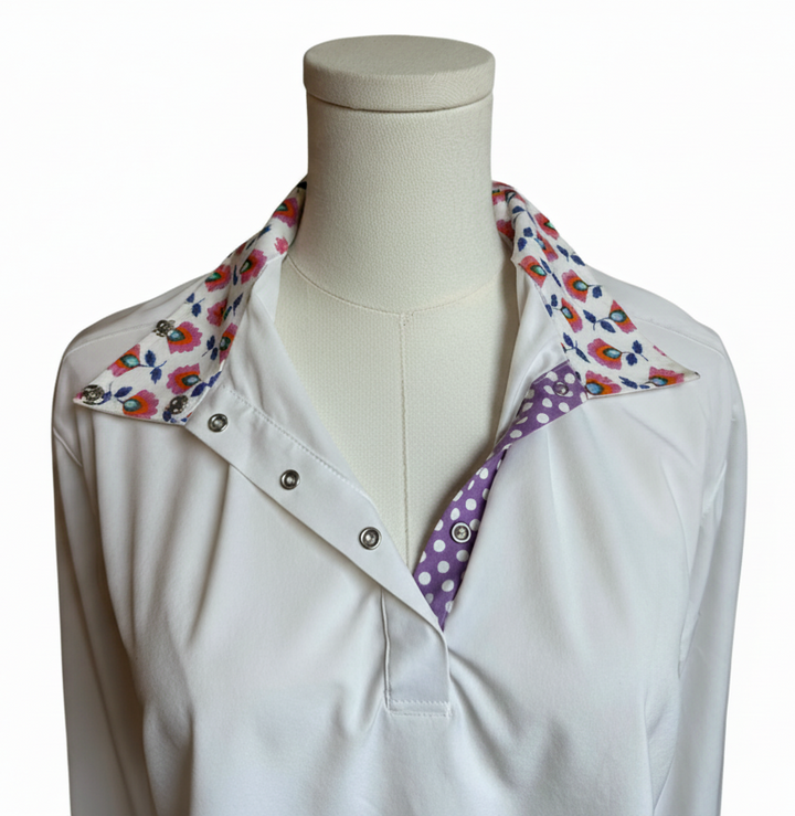 PRE-LOVED RJ CLASSICS CLASSIC COOL STRETCH PRESTIGE COLLECTION SHOW SHIRT - XL