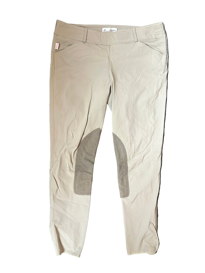 PRE-LOVED TAILORED SPORTSMAN TROPHY HUNTER SIDE ZIP BREECHES - 34R