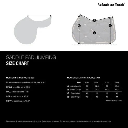 Back on Track Saddle Pad No1 All-Purpose