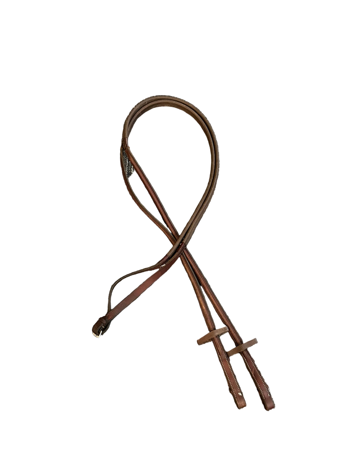 PRE-LOVED EDGEWOOD RAISED RUBBER REINS