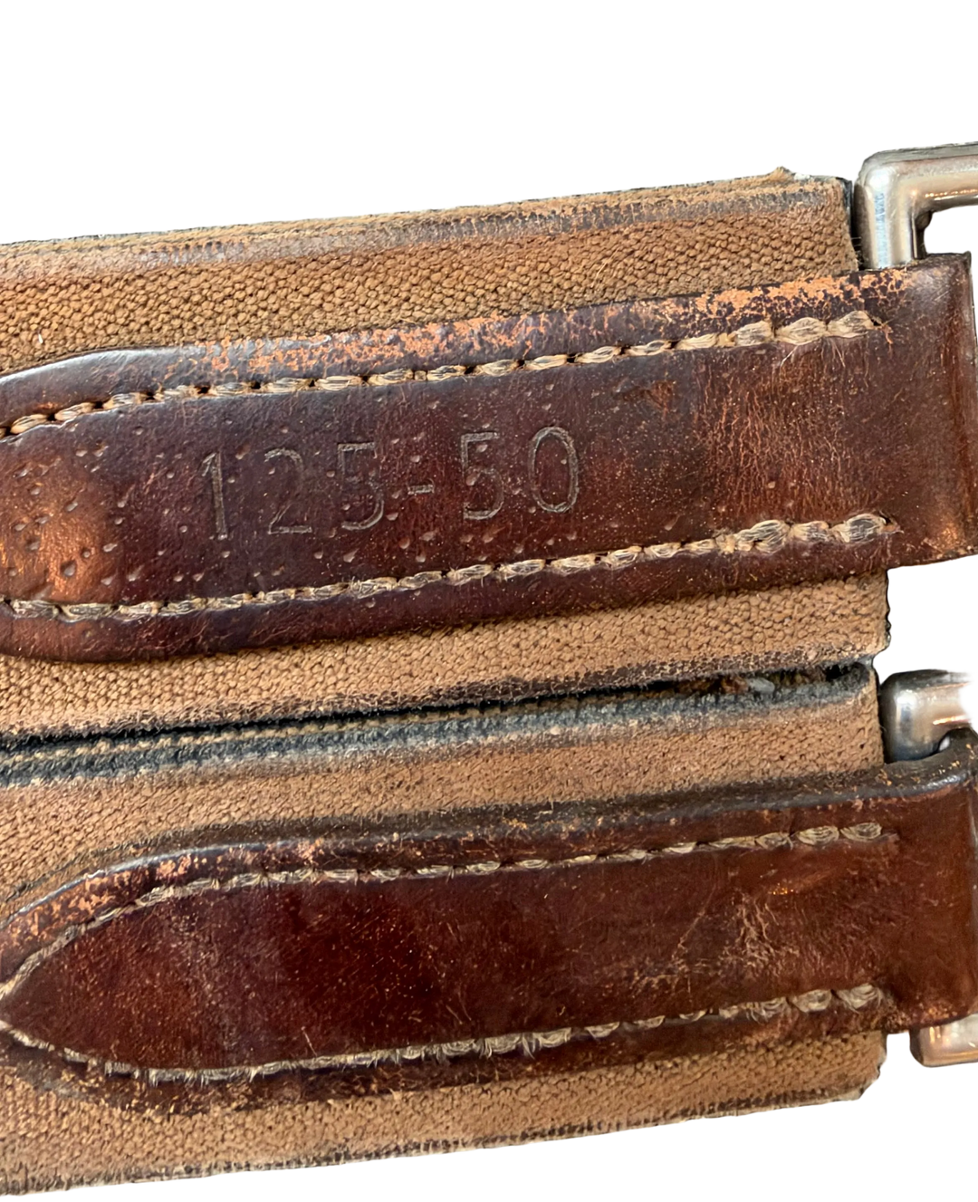 PRE-LOVED ANTARES SELLIER LEATHER GIRTH - 125/50”