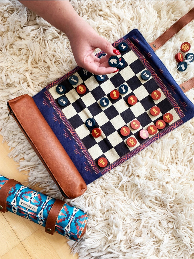 Pendleton Chess & Checkers Set