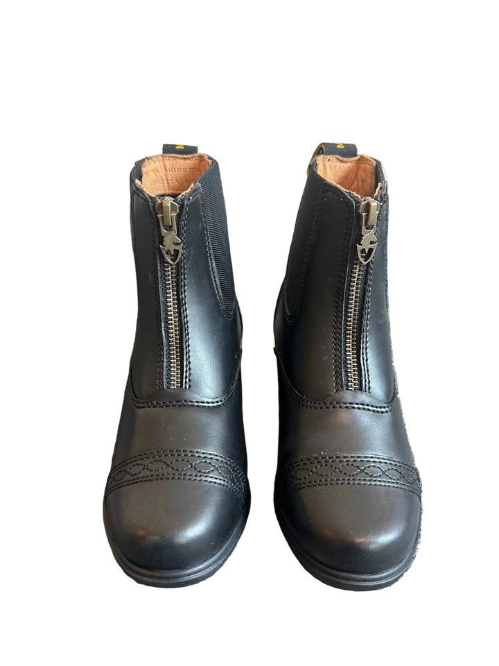 PRE-LOVED KIDS SHIRES EQUESTRIAN MORETTA CLIO PADDOCK BOOTS