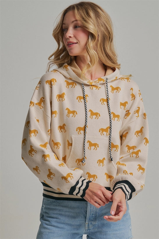 BON Western Inspired Rodeo Fall Hoodie