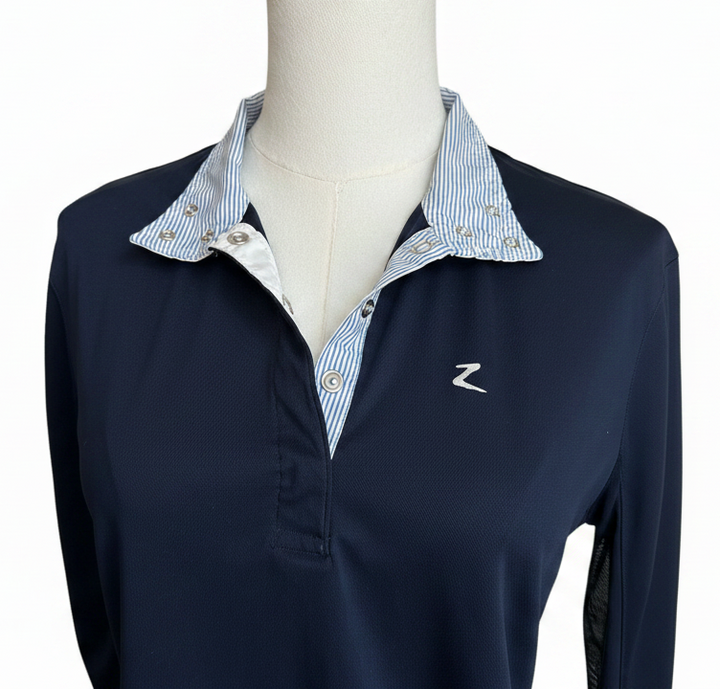 PRE-LOVED HORZE ‘BLAIRE’ LONG SLEEVE FUNCTIONAL SHOW SHIRT