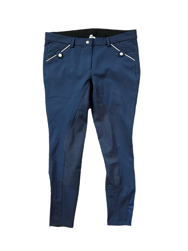 PRE-LOVED HR FARM FULL SEAT BREECHES - 32
