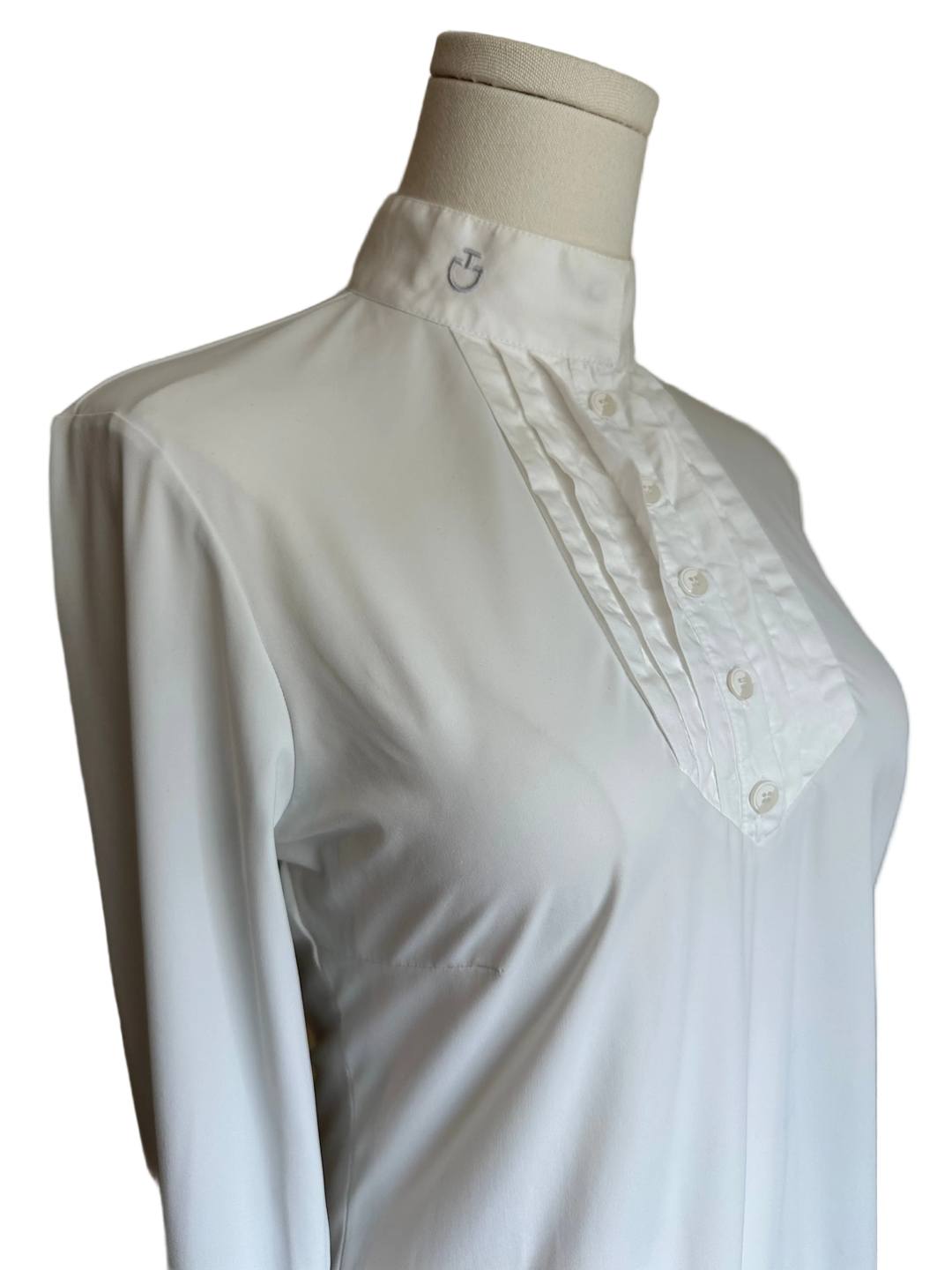 PRE-LOVED CAVALLERIA TOSCANA PLEATED LONG SLEEVE SHOW SHIRT