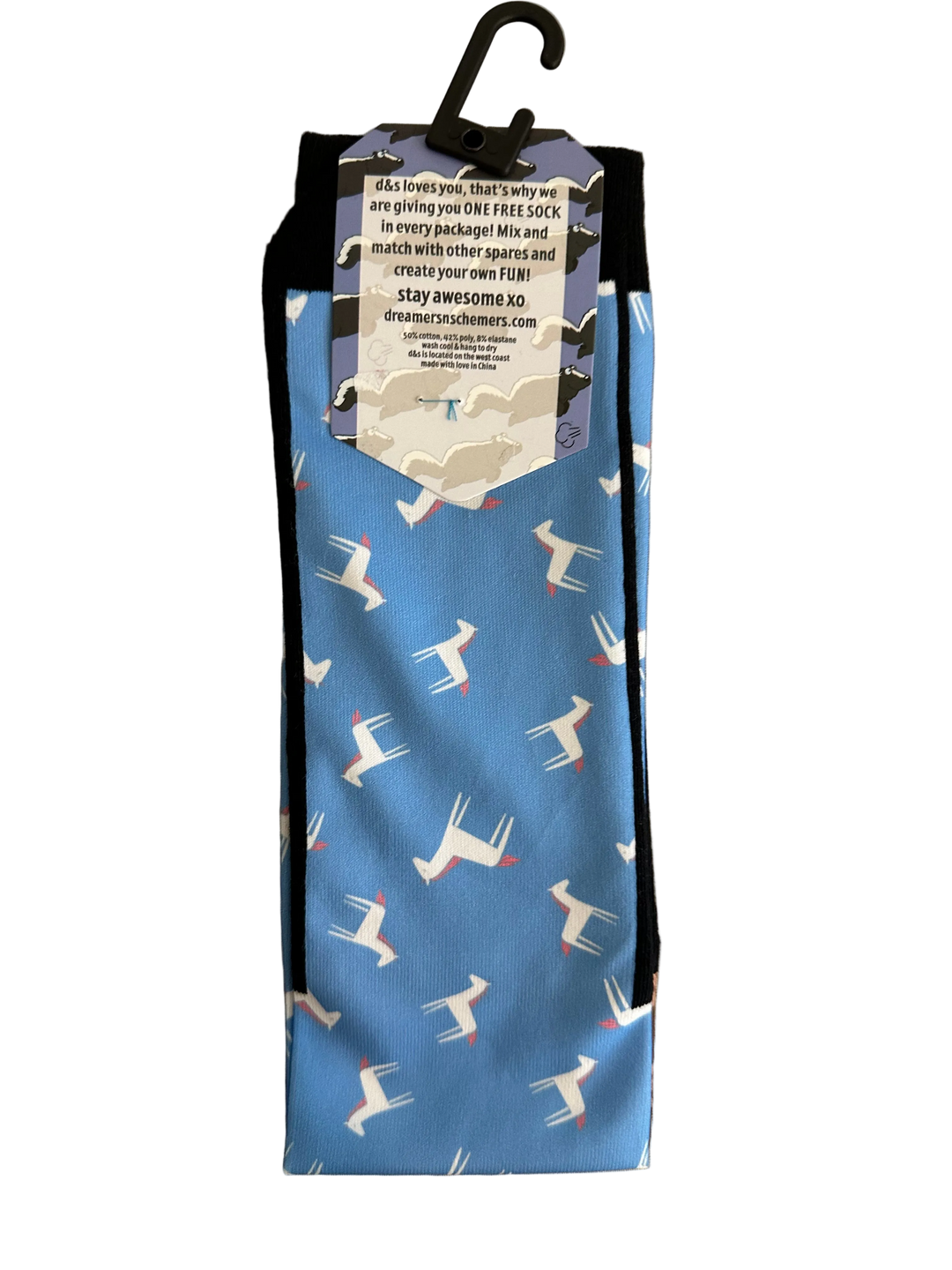 PRE-LOVED NEW WITH TAGS DREAMERS & SCHEMERS BOOT SOCKS