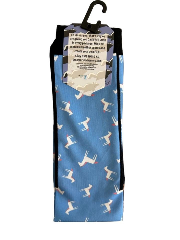 PRE-LOVED NEW WITH TAGS DREAMERS & SCHEMERS BOOT SOCKS