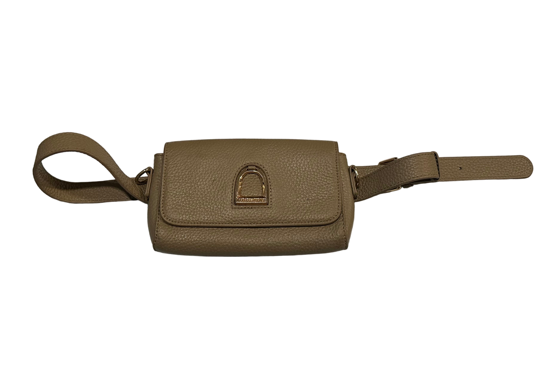 PRE-LOVED OAKBARK & CHROME RIDER BELT BAG