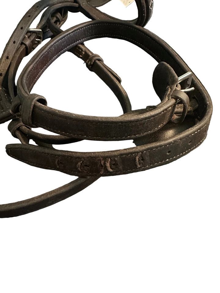 PRE-LOVED RAISED FANCY STITCH PONY BRIDLE