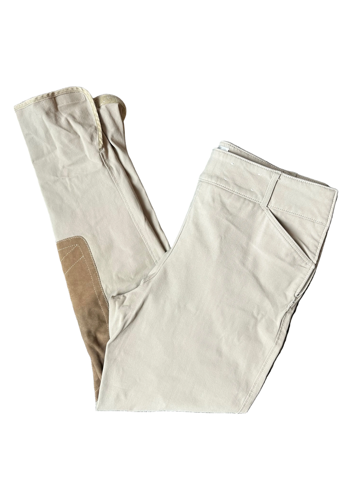 PRE-LOVED TAILORED SPORTSMAN TROPHY HUNTER SIDE ZIP BREECHES - 32L