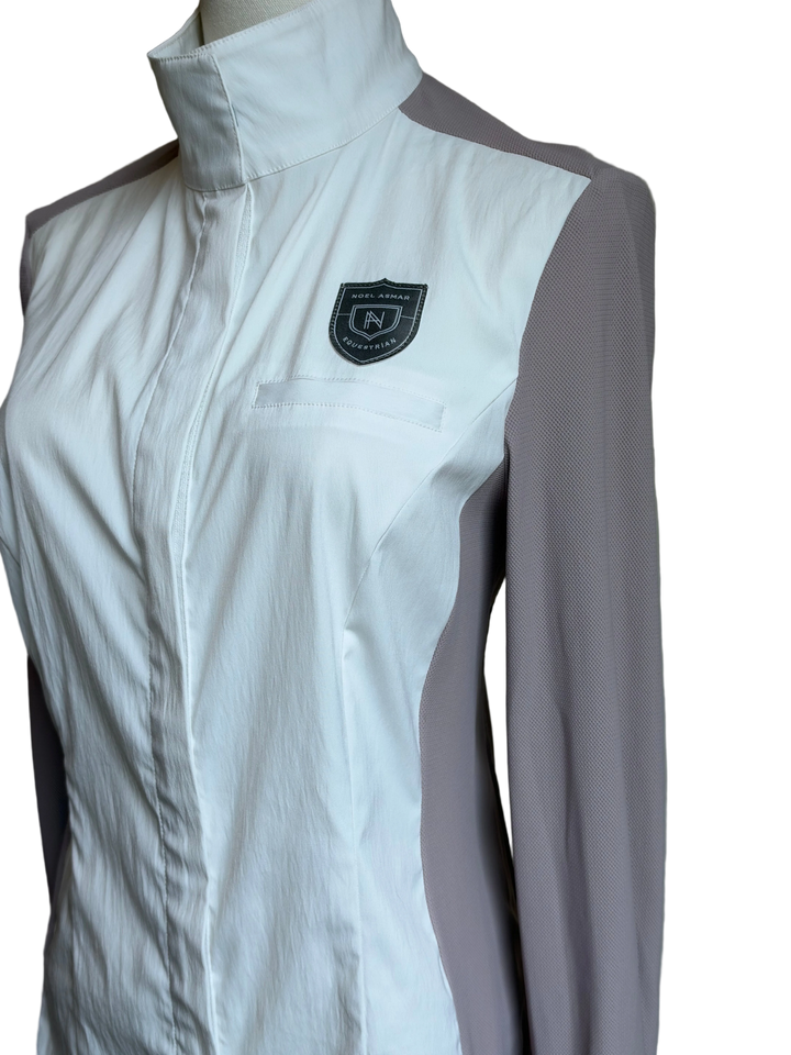 PRE-LOVED ASMAR EQUESTRIAN MESH LONG SLEEVE SHOW SHIRT - S