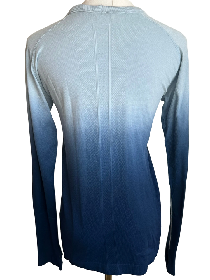 PRE-LOVED TKEQ 'KENNEDY' SEAMLESS 2.0 OMBRÉ LONG SLEEVE SHIRT