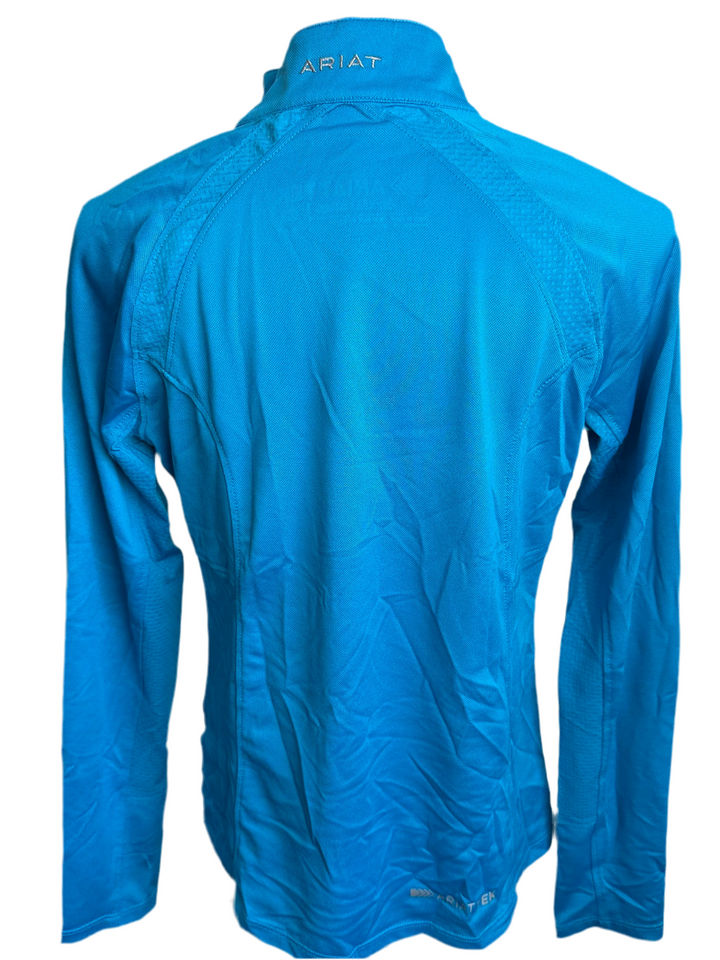 PRE-LOVED KIDS ARIAT SUNSTOPPER 1/4 ZIP BASELAYER