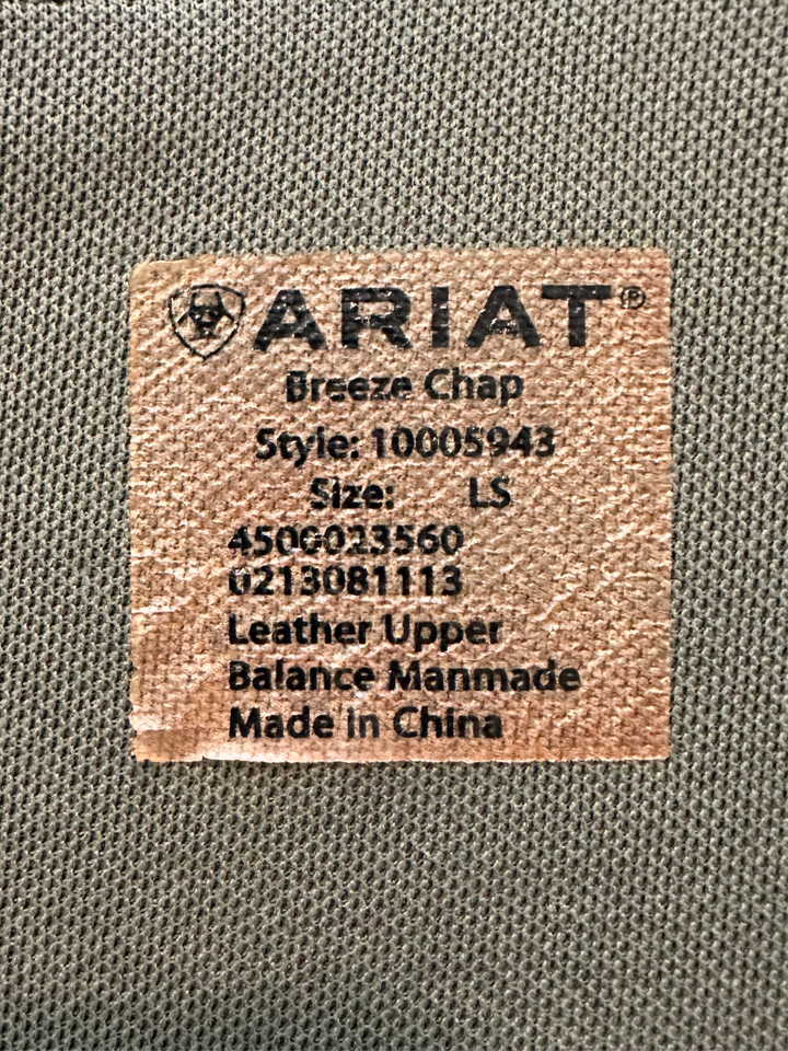 PRE-LOVED ARIAT BREEZE HALF CHAPS