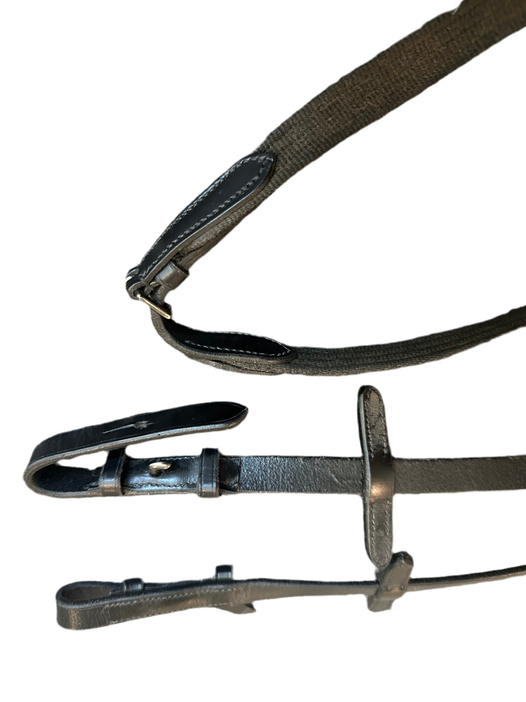 PRE-LOVED SCHOCKEMOHLE WEB REINS HOOK & STUD